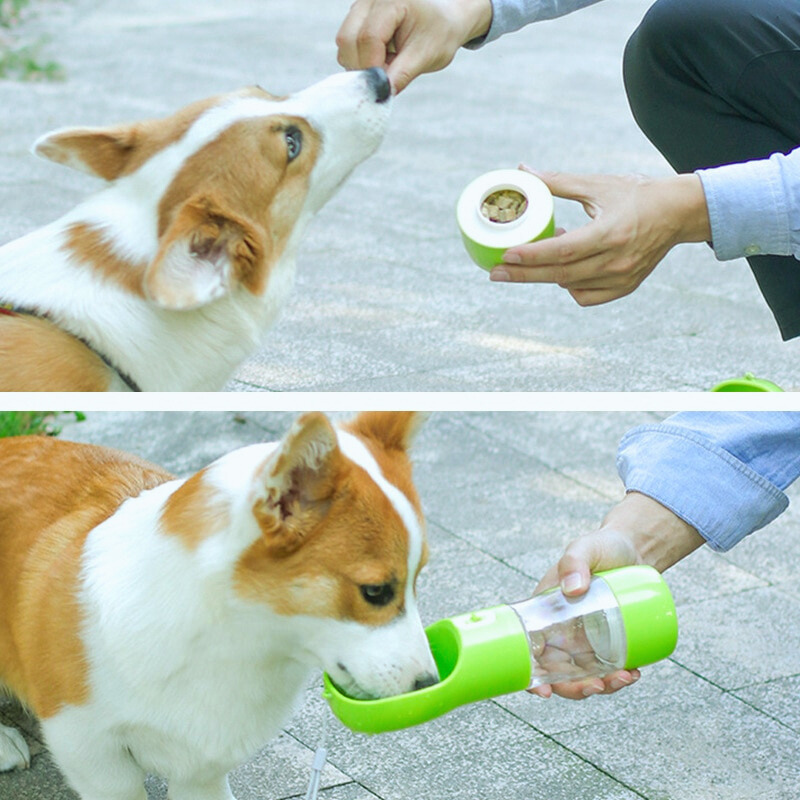 Dog Water and Food Bottle