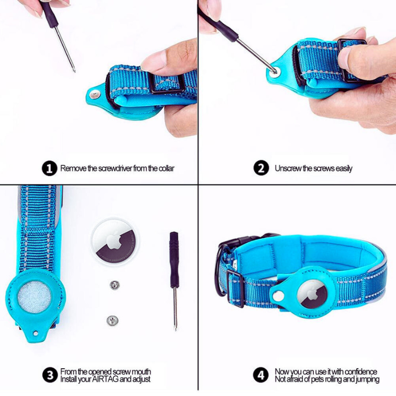 Pet Tracking Collar For Apple Airtag