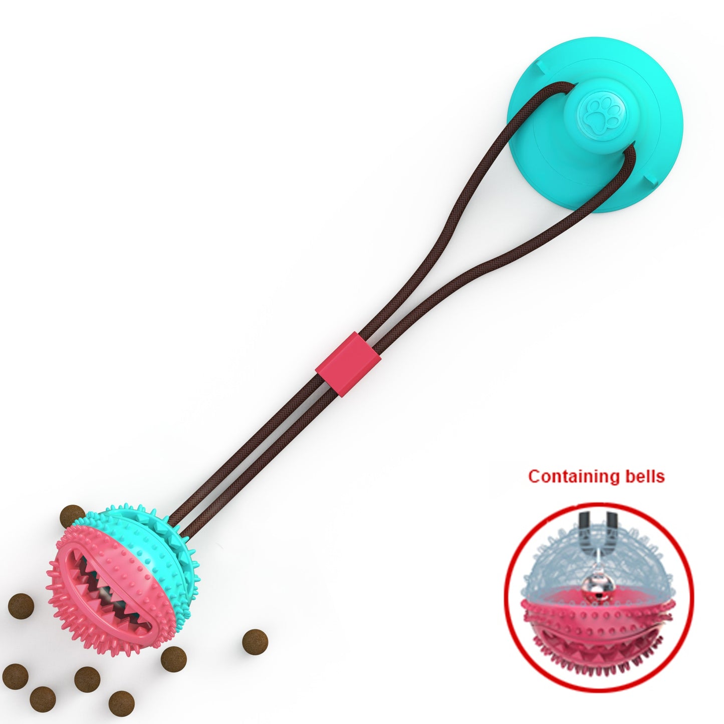 Dog Silicon Suction Cup Toy
