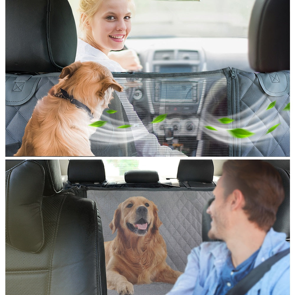 Alpha Dog Series, Waterproof Dog Car Seat Cover Protector Hammock for Back  Seat