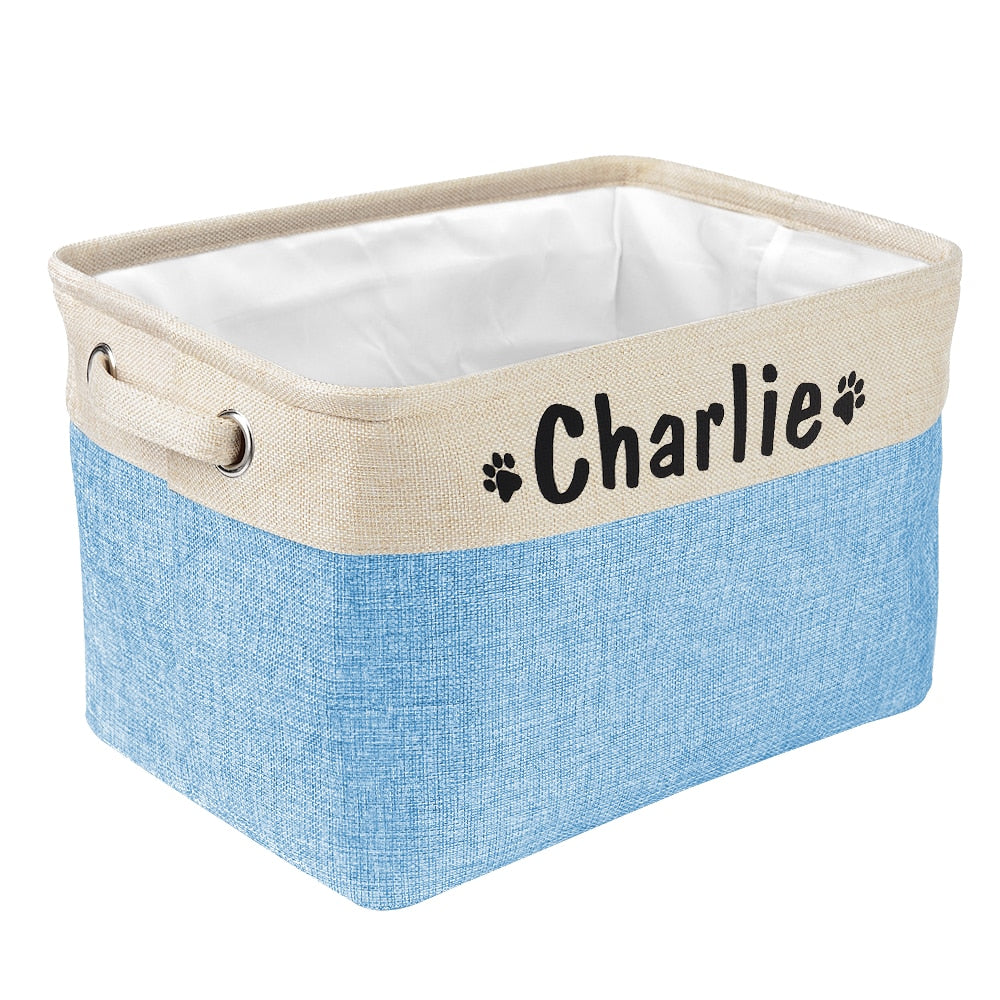 Personalized Toys Storage Basket