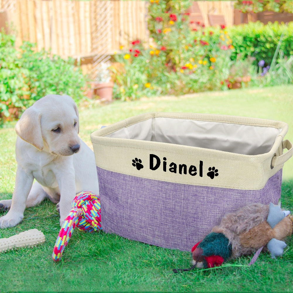 Personalized Toys Storage Basket