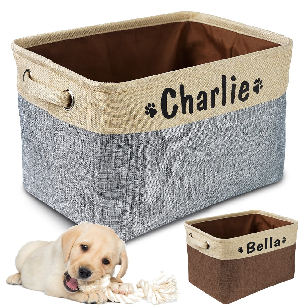 Personalized Toys Storage Basket