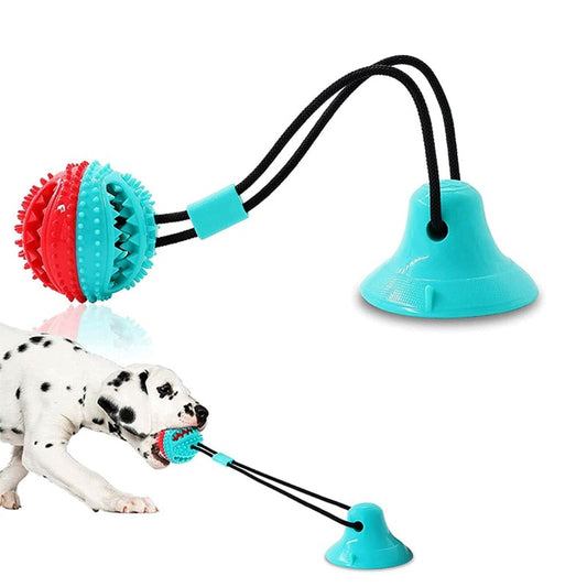 Dog Silicon Suction Cup Toy