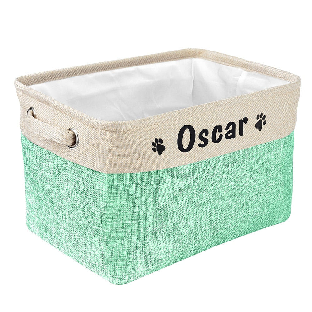 Personalized Toys Storage Basket